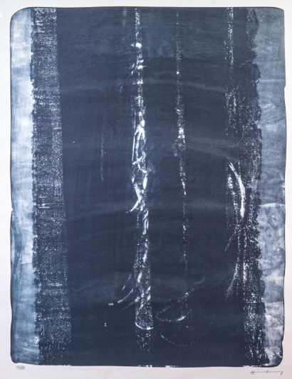 Hans HARTUNG (1904-1989)
L.1973-56, 1973
Lithographie,...