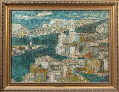 Émile DIDIER (1890-1965)
Village on a Mountain...
