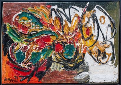 Karel APPEL (1921-2006)
Sans titre, 1956
Huile...