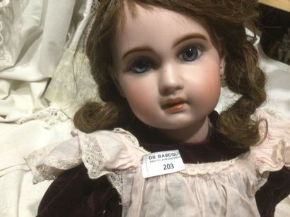 « 1907 11 » beau bébé Jumeau 1907, tête biscuit...
