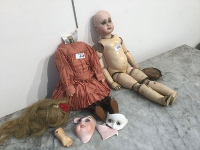 Corps JUMEAU 7 articulé avec tampon « BÉBÉ...