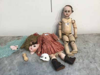Corps JUMEAU 7 articulé avec tampon « BÉBÉ...