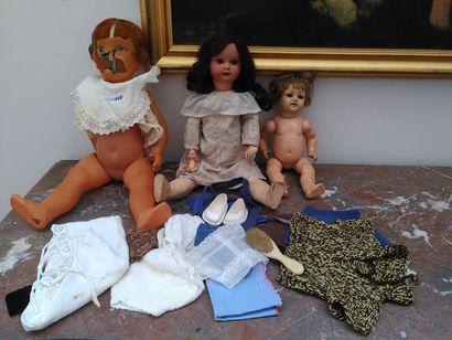 « K & R 728/4 » bébé caractère châtain clair...