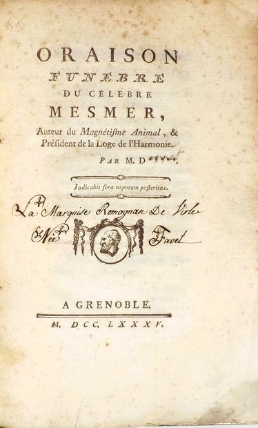 (Animal magnetism). DOPPET (General A.)....