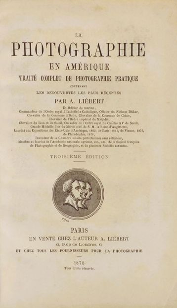 (Photography) - VOGEL (H.W).LA PHOTOGRAPHIE...