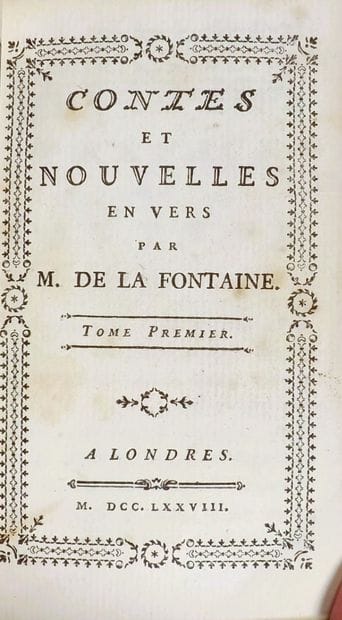 [LA FONTAINE]. RECUEIL DES MEILLEURS CONTES...