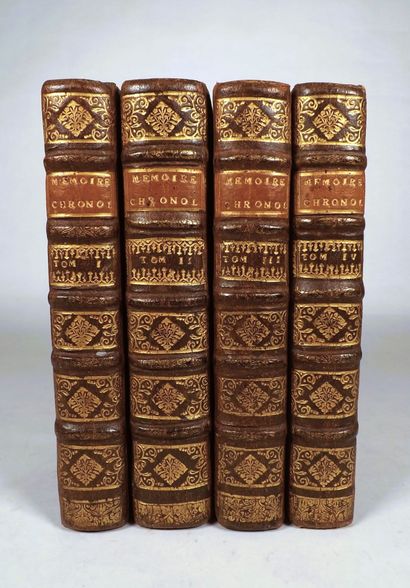 [ROBILLARD d'AVRIGNY (R.P.H.). MEMOIRES CHRONOLOGIQUES...