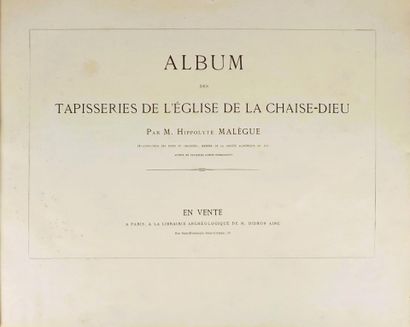 MALEGUE (H.). ALBUM DES TAPISSERIES DE L'EGLISE...
