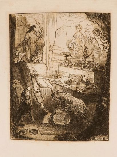 RIFFARD (Léon). CONTES ET APOLOGUES. Paris,...