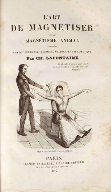(Animal magnetism). LAFONTAINE (Ch.). L'ART...