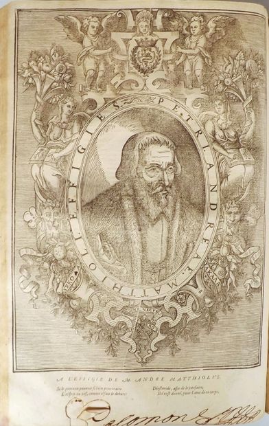 MATTHIOLE (P. A). [COMMENTS ON THE SIX BOOKS...