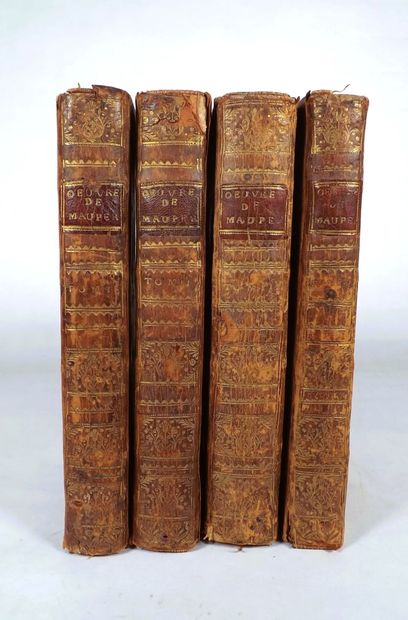 MAUPERTUIS (Pierre Louis). OEUVRES. Lyon,...