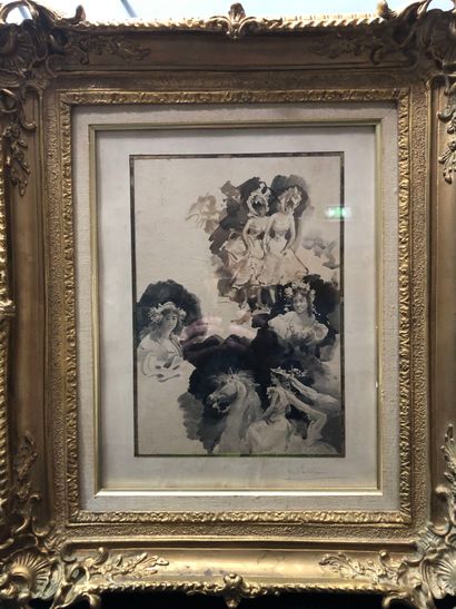 ITALIAN SCHOOL, circa 1900
Several studies...