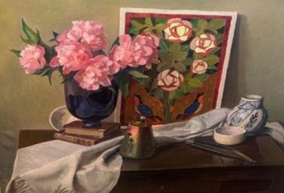 Charles KVAPIL (1884-1957)
Still life with...