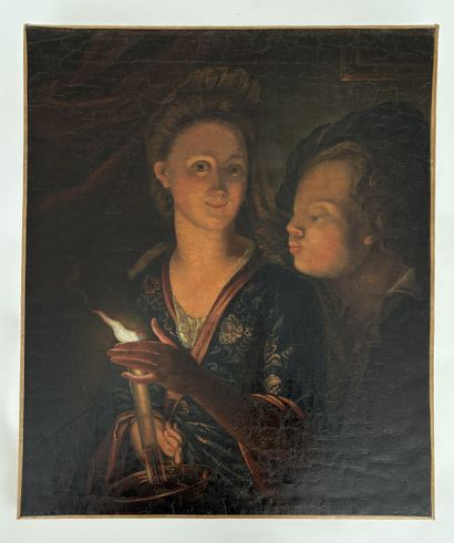 Follower of Godfried SCHALKEN (1643-1706),...