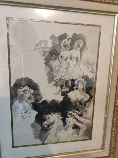 ITALIAN SCHOOL, circa 1900
Several studies...