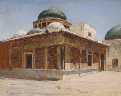 Late 19th century ORIENTALIST school
Mosque...