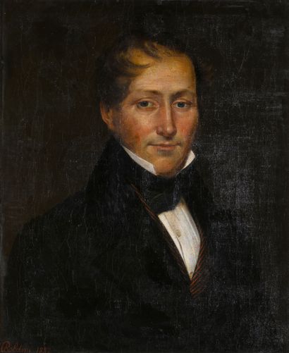19th century FRENCH SCHOOL
Portrait of the...