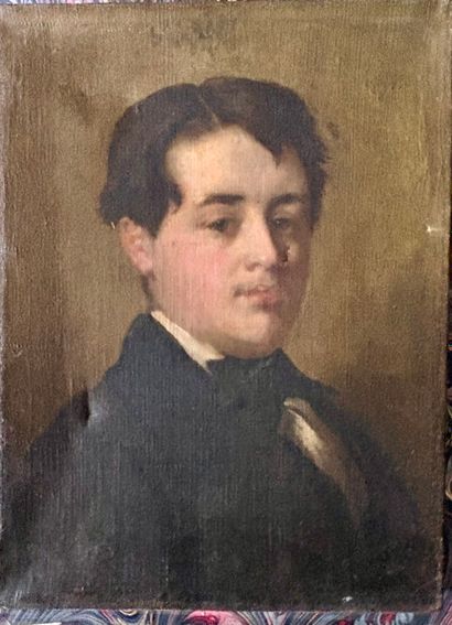 FRENCH SCHOOL, circa 1860
Portrait of Alexis...