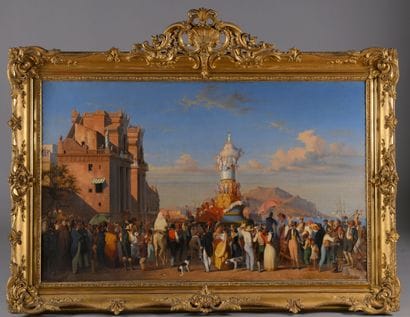 Alexandre CASATI (1806-1846)
Palermo, the...