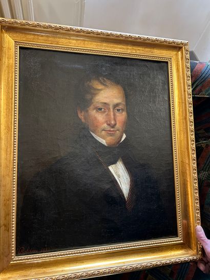 19th century FRENCH SCHOOL
Portrait of the...