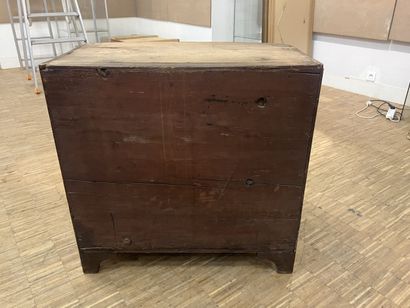 SMALL COMMODE with slightly curved front...