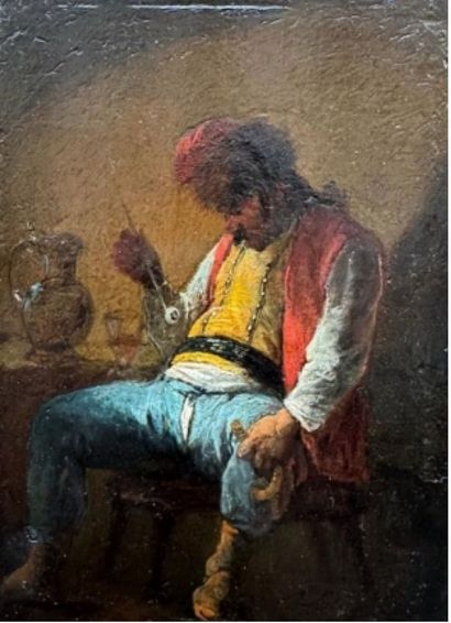 19th century ORIENTALIST school
The Pipe...
