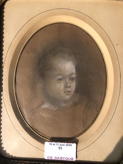 19th century FRENCH SCHOOL
Portrait of Alexis...