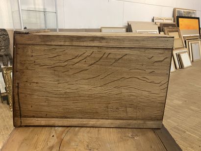 SMALL COMMODE with slightly curved front...
