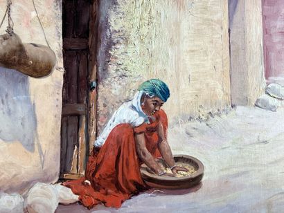 Vincent MANAGO (1880-1936)
Oriental scene...