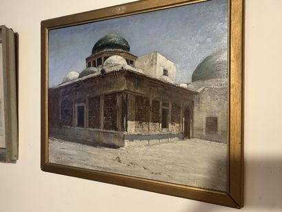 Late 19th century ORIENTALIST school
Mosque...