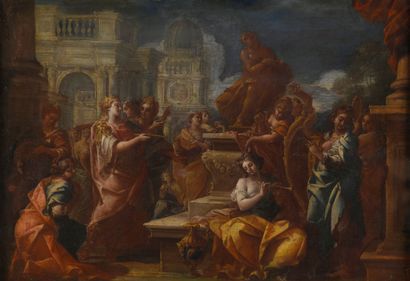 Attributed to Francesco MONTI (1685 - 1768)
Solomon...