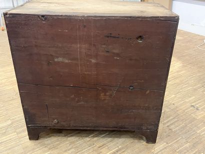 SMALL COMMODE with slightly curved front...