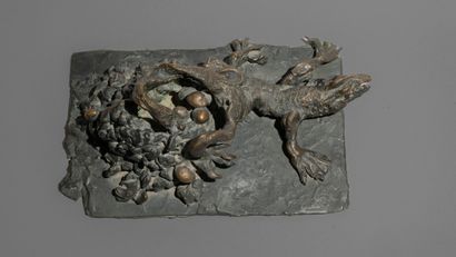 Paul REYBEROLLE (1926-2005)
Lézard et son...