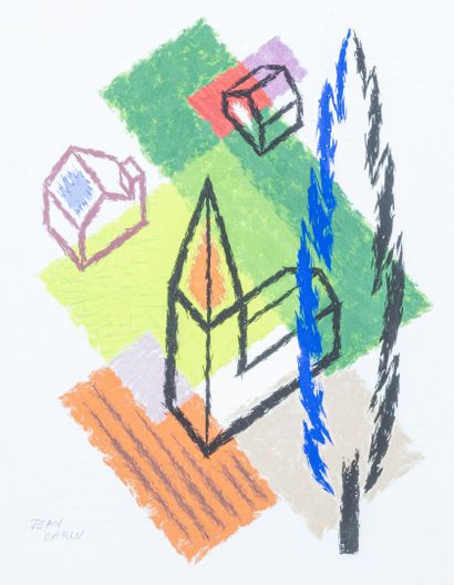 Jean CARLU (1900-1997)
Le village
Gouache,...