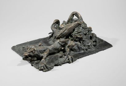 Paul REYBEROLLE (1926-2005)
Lézard et son...