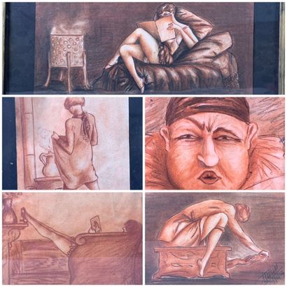 Maurice BOYER dit MORISS (1874-1963)
Réunion...
