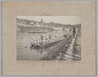 Anonyme, France, vers 1900
Le génie à Besançon...