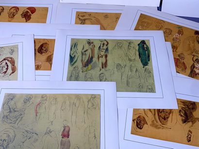 D'après Eugène DELACROIX (1798-1863) - Éditions...