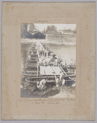 Anonyme, France, vers 1900
Le génie à Besançon...