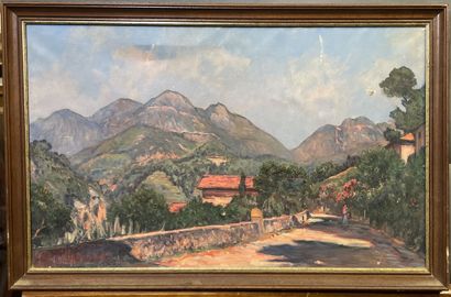 André VAUTIER (1861-1941)
Paysage du sud
Huile...