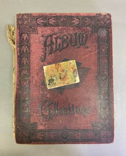 Album de cartes publicitaires parmi lesquels:...