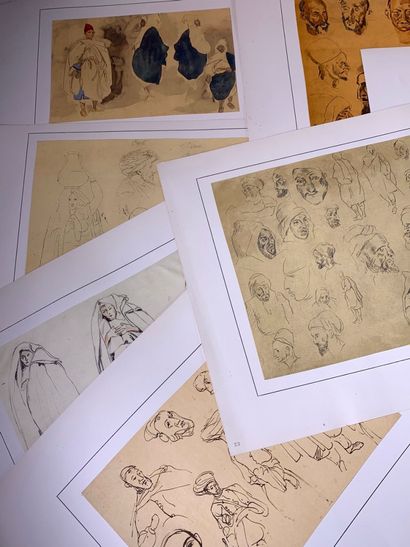 D'après Eugène DELACROIX (1798-1863) - Éditions...