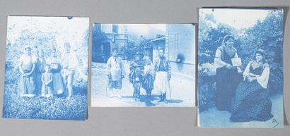 Amateur français, circa 1890
Types algériens...