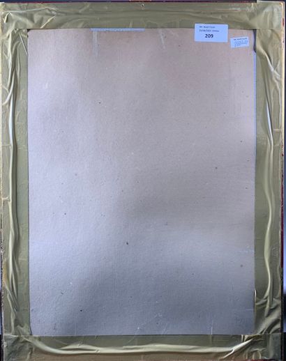Napoléon 
Gravure encadrée sous verre
H....