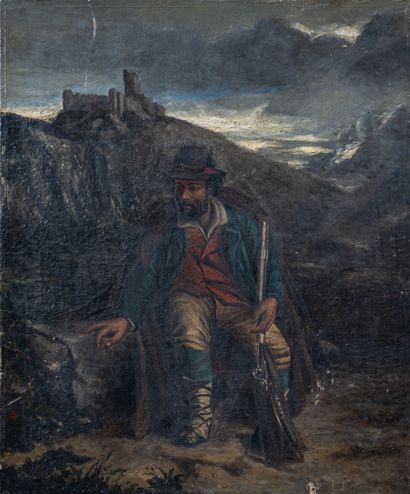 École FRANCAISE du XIXème siècle
Le brigand...