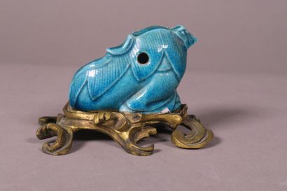 CHINE
Chien de Fo
Sujet en porcelaine émaillée...