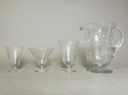 Dans le goût de BACCARAT, modèle Michel-Ange...