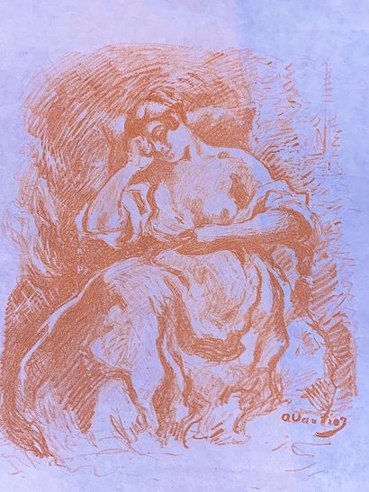 D'après Otto VAUTIER (1863-1919) 
Portrait...