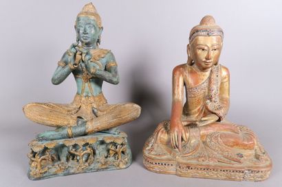 ASIE, XXe siècle
Réunion d'un Avalokiteshvara...